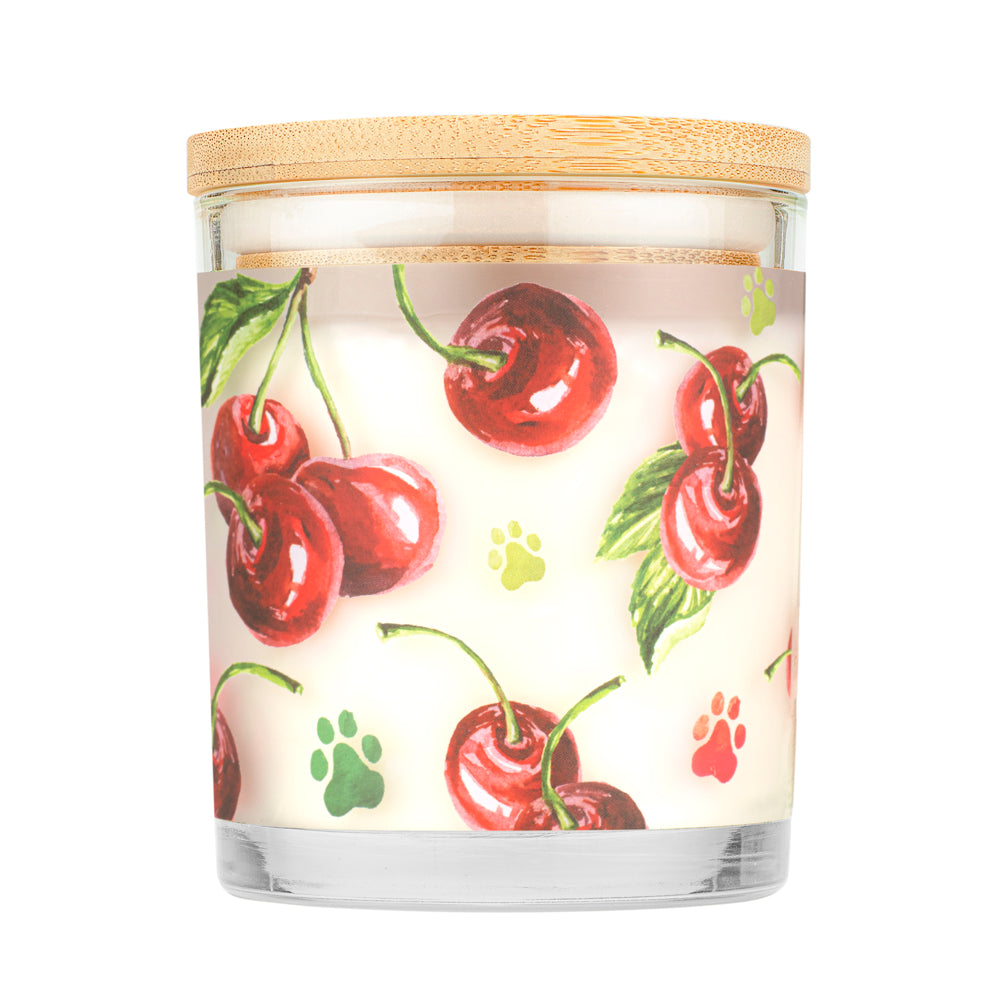 Cherry Crumble Candle Back
