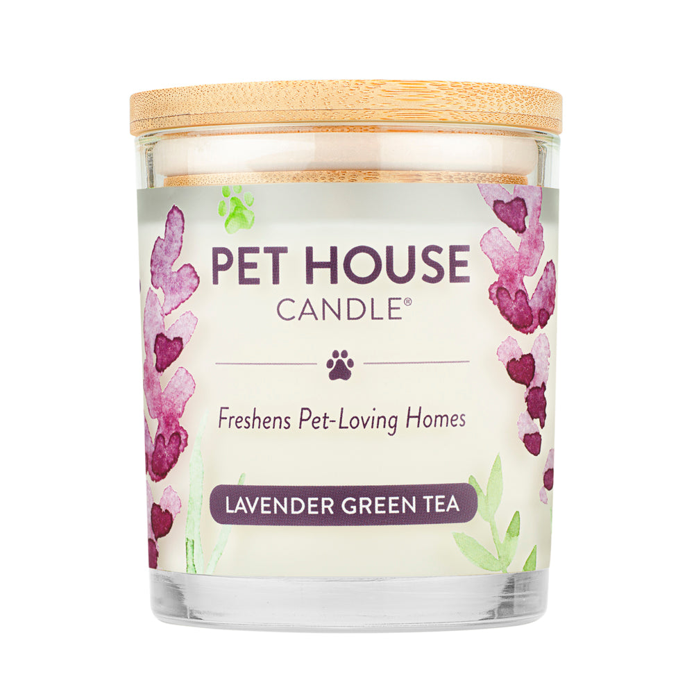 Lavender Green Tea Candle