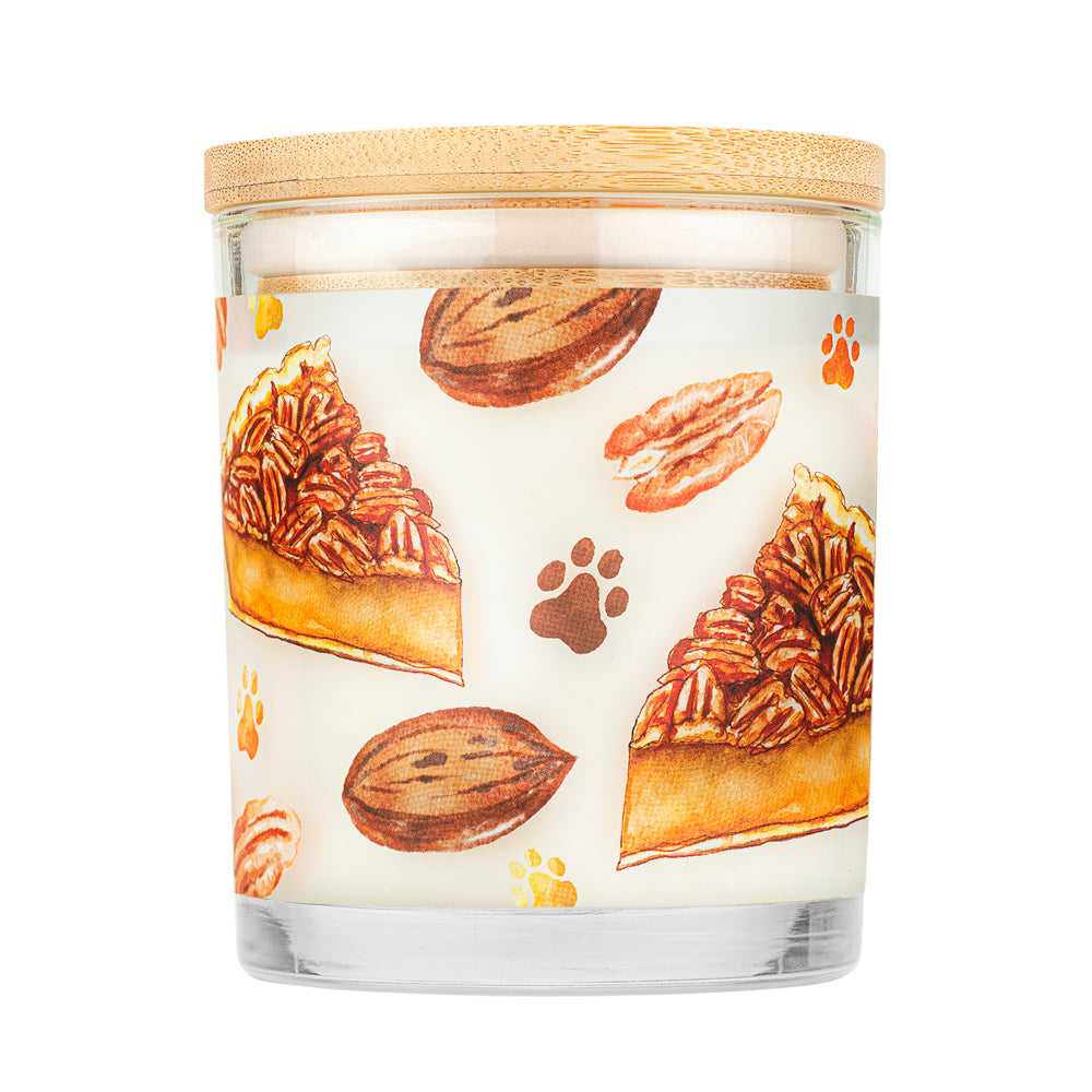 Pecan Pie Candle Back