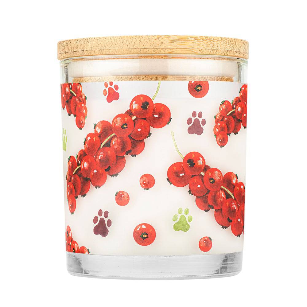Red Currant Candle Back