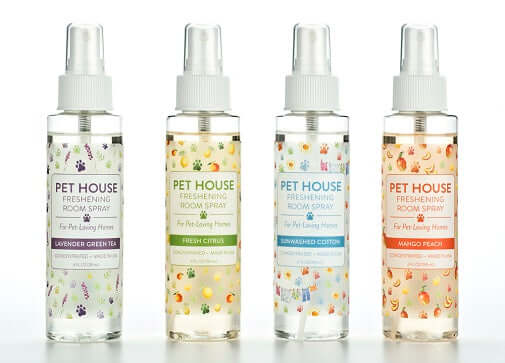 New Pet House Room Freshening Sprays