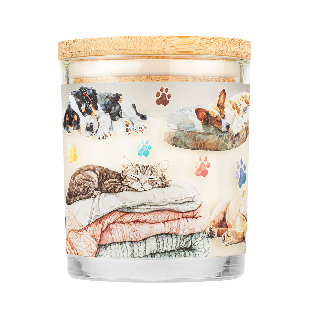Breakfast in Bed 9oz candle Back