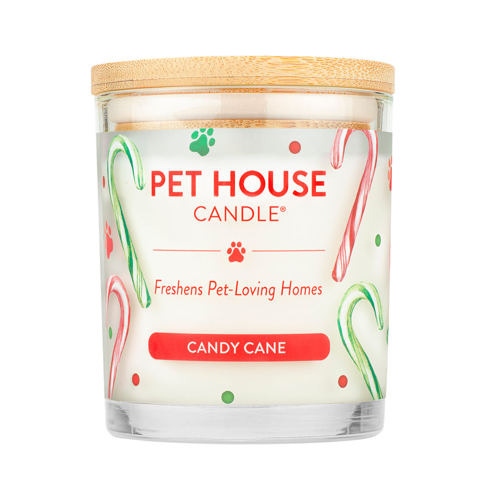 Candy Cane Candle