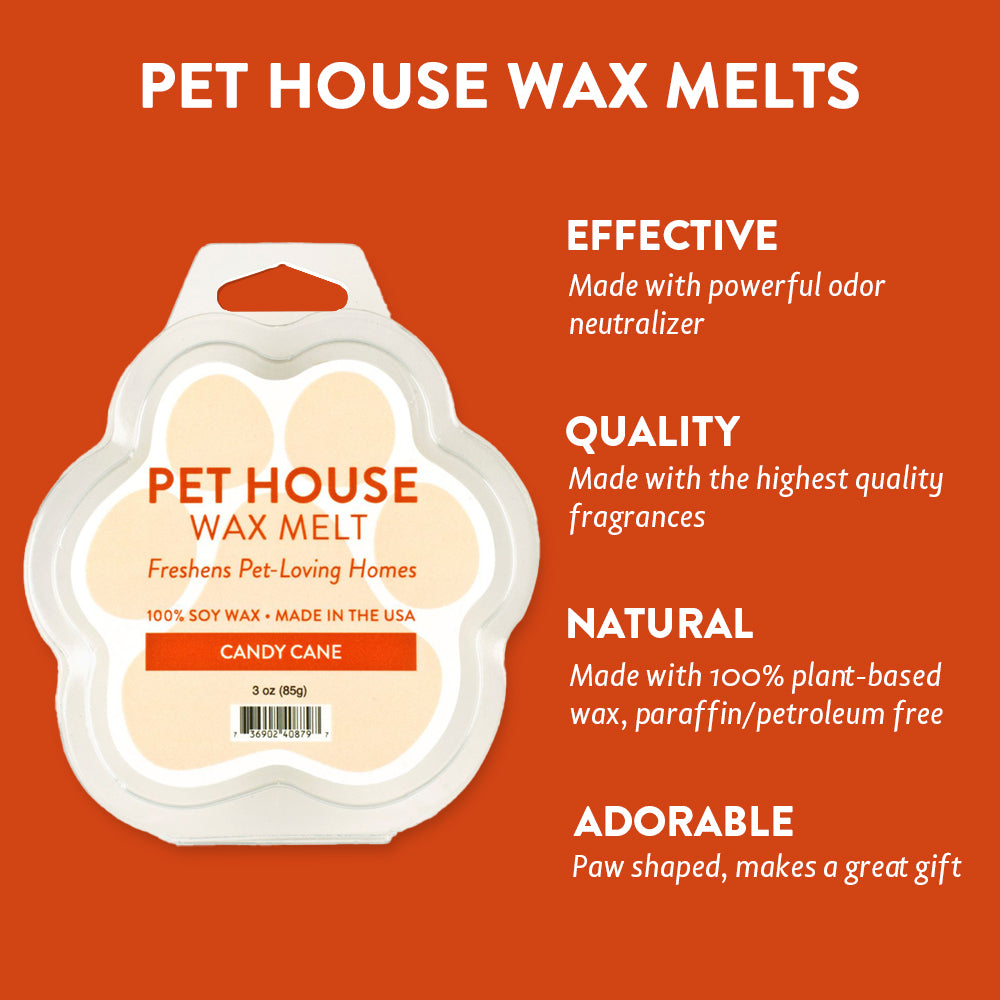 Candy Cane Wax Melt Infographics