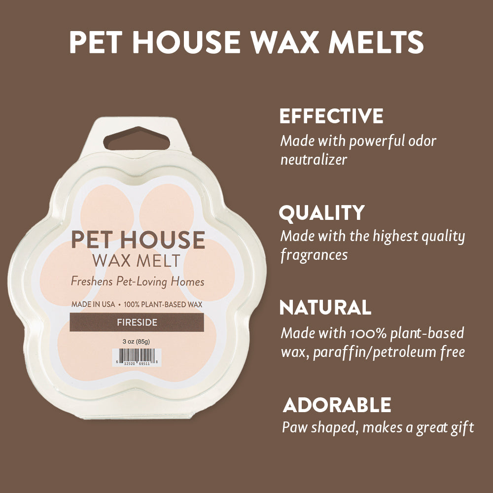 Fireside Wax Melt infographics