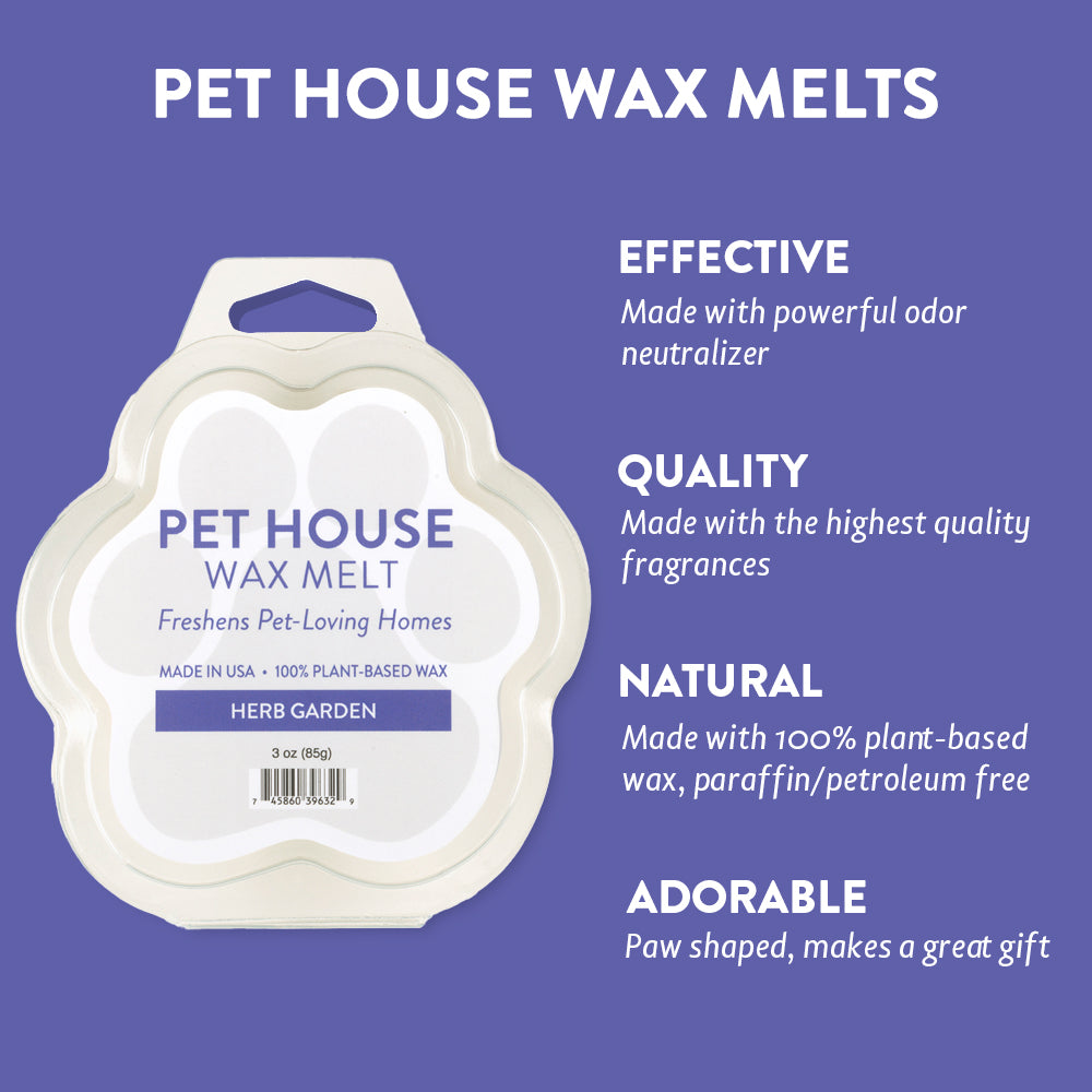 Herb Garden Wax Melt infographics