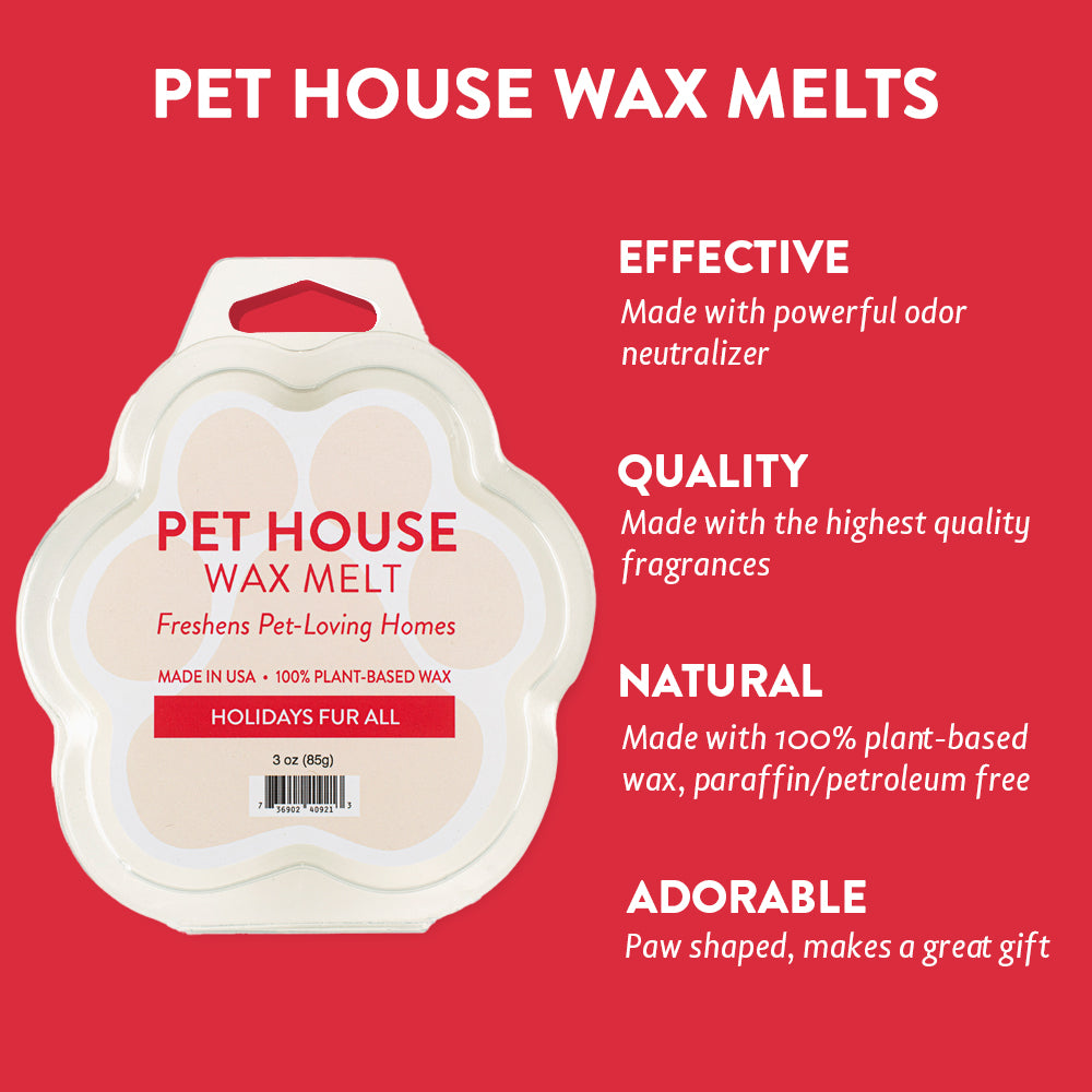 Holidays Fur All Wax Melt infographics