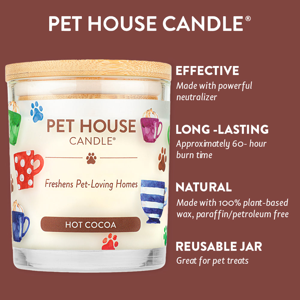 Hot Cocoa Candle infographics