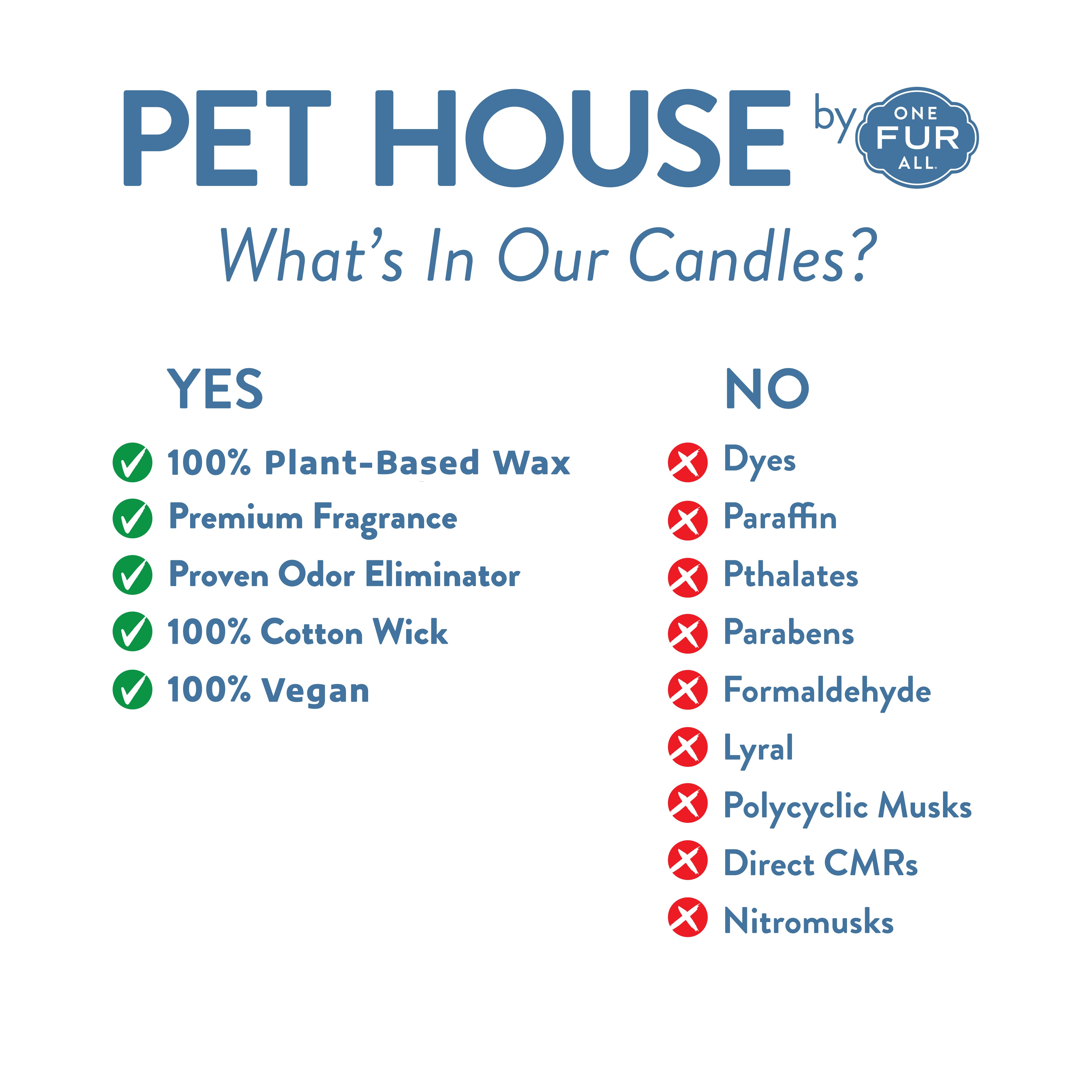 What's in Our Candles
