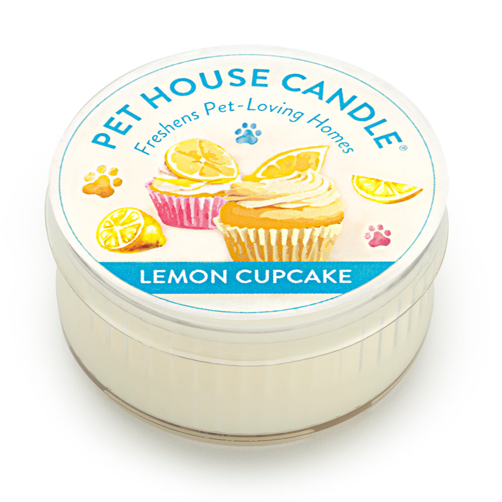 Lemon Cupcake Mini Candle