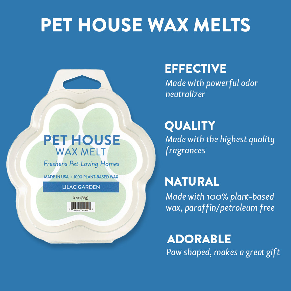 Lilac Garden Wax Melt infographics