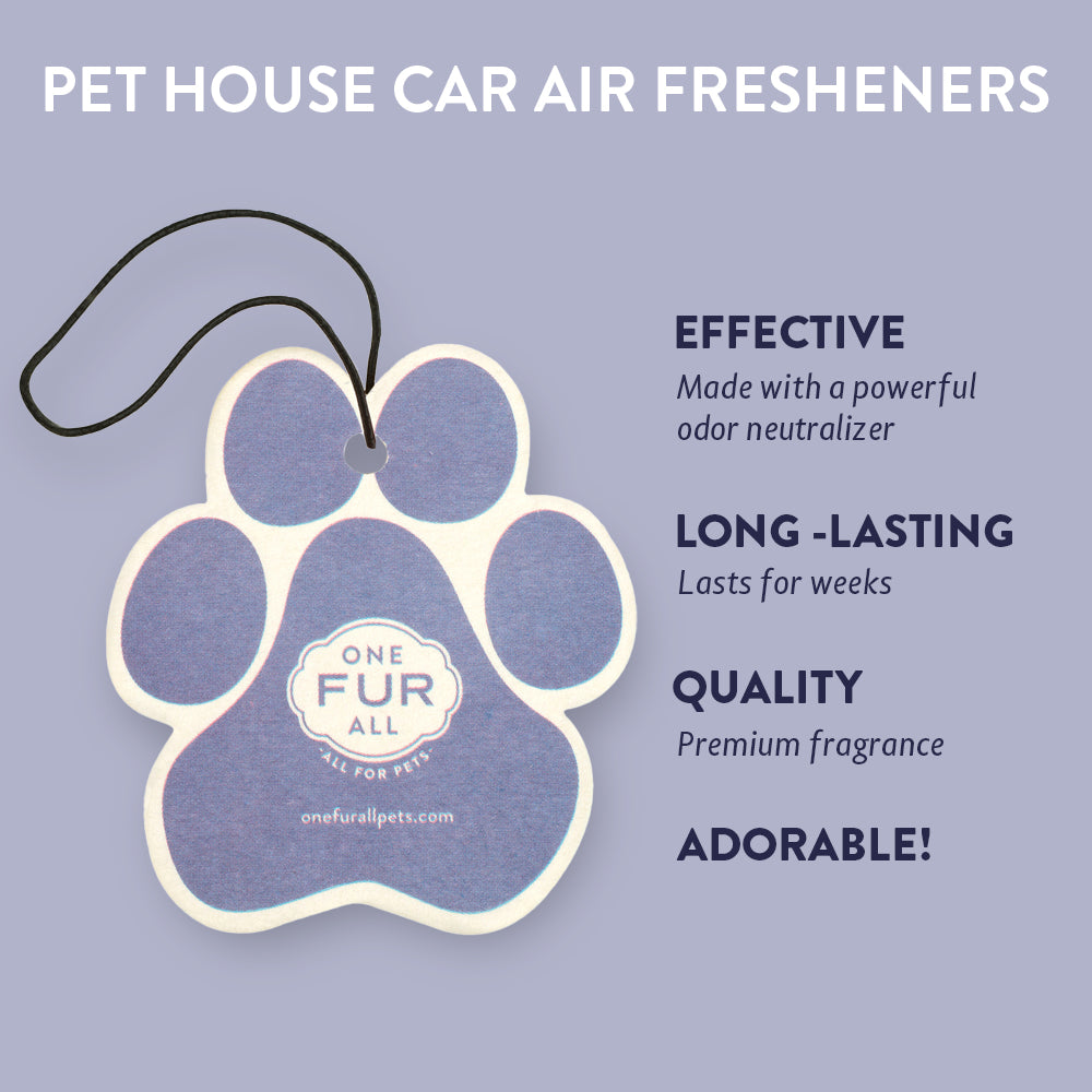 Lilac Garden Car Air Freshener Infographic