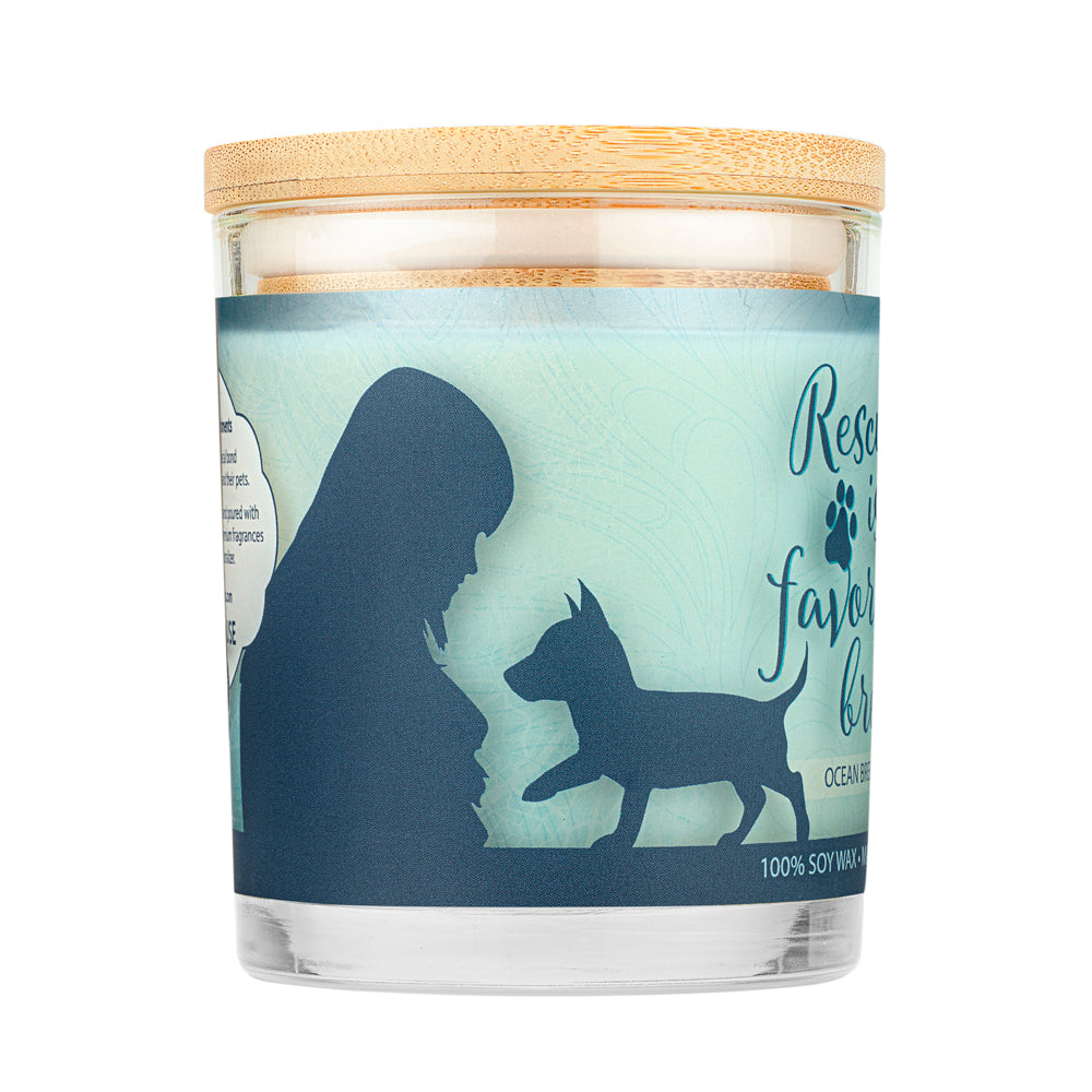 Ocean Breeze Candle Right side