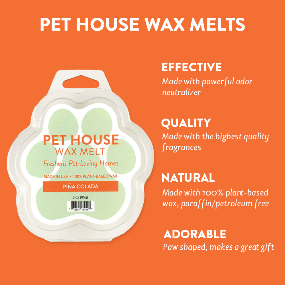 Pina Colada Wax Melt infographics