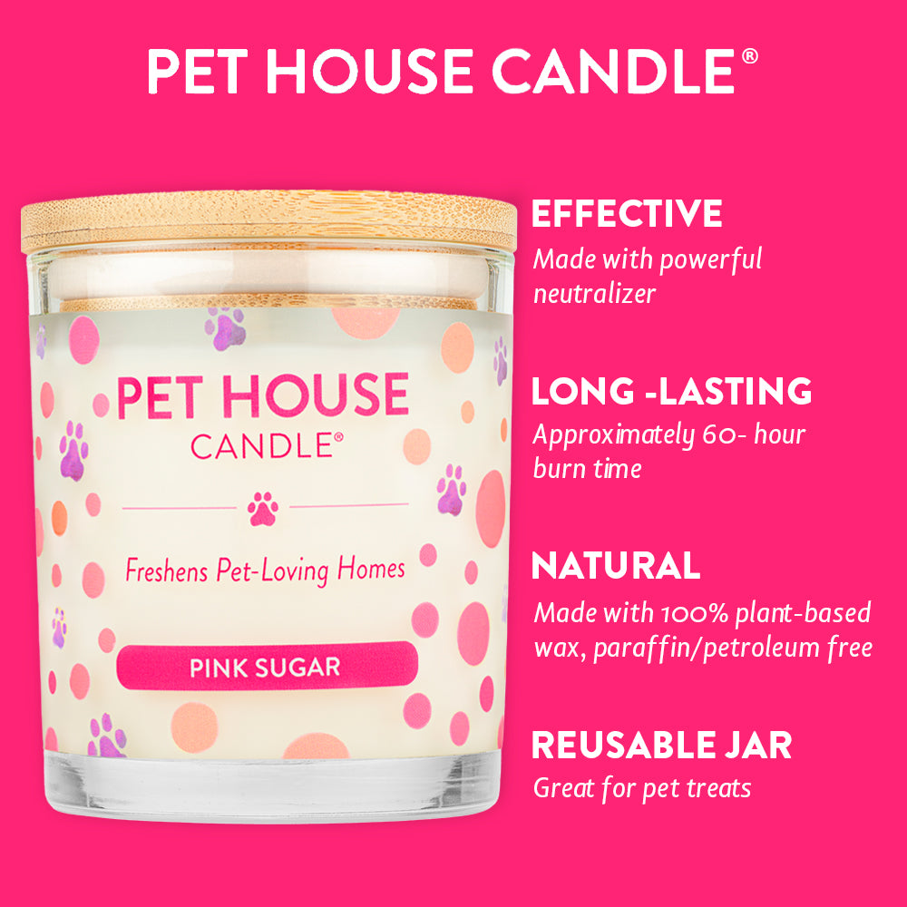 Pink Sugar Candle infographics