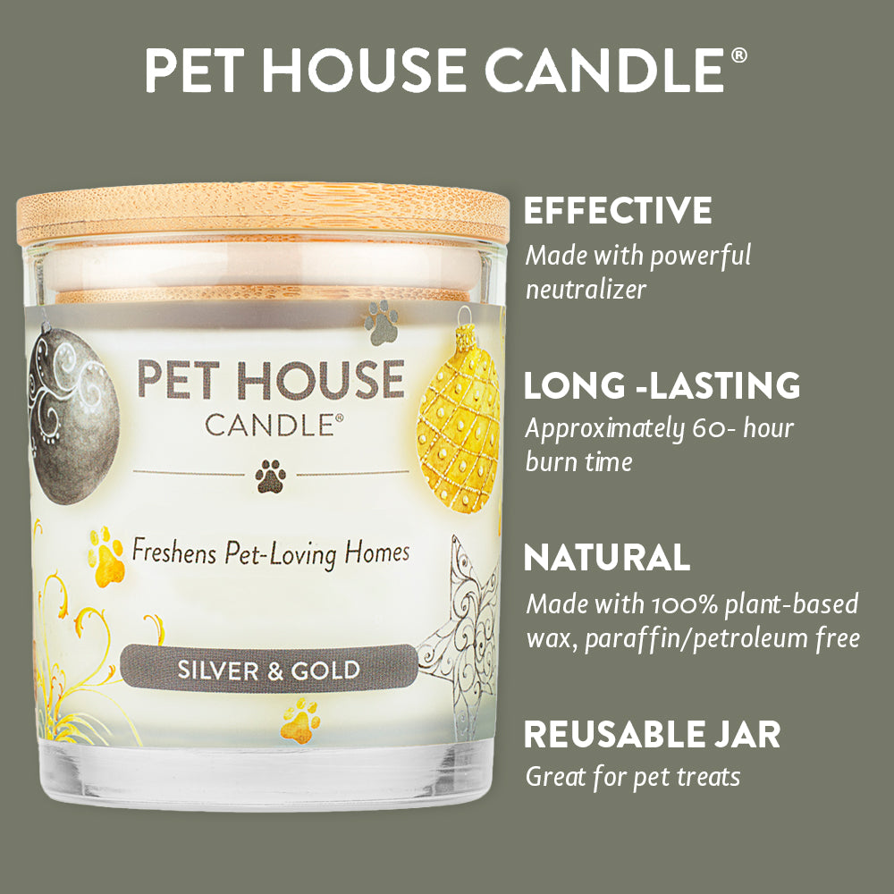 Silver & Gold Candle infographics