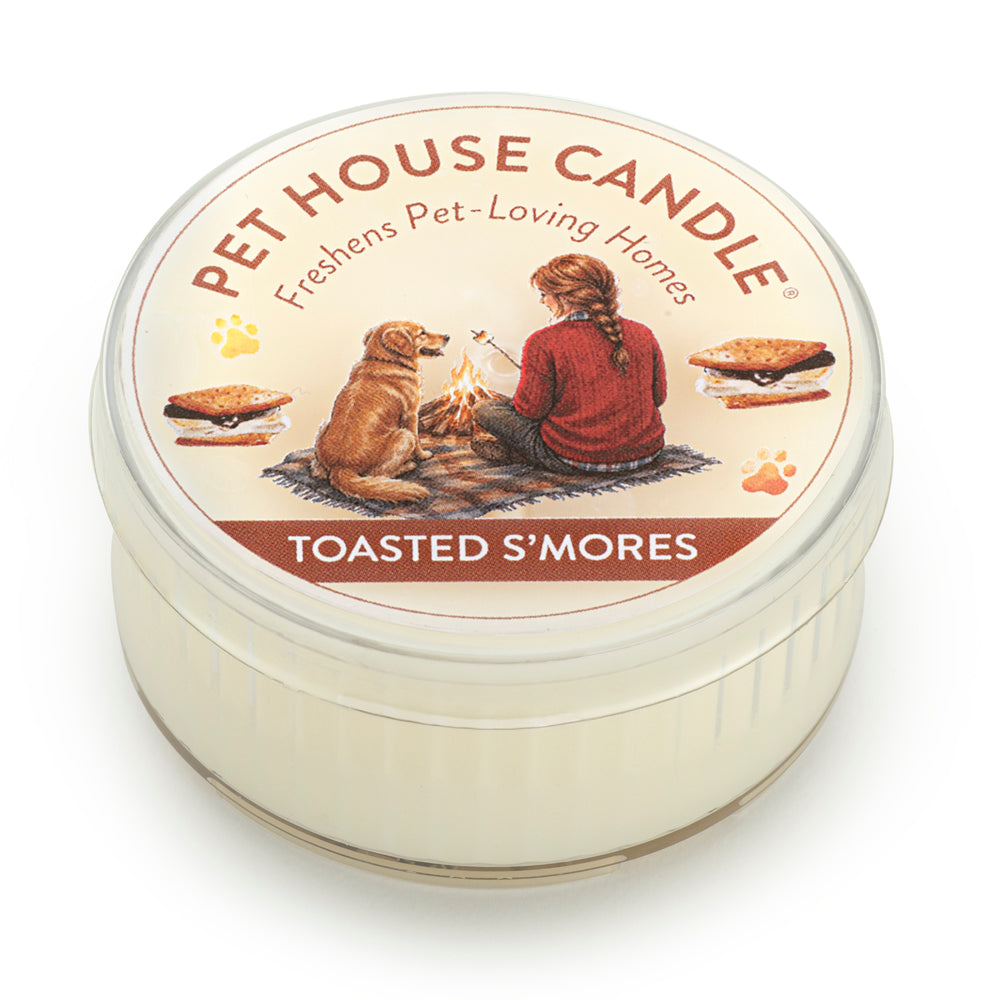 Toasted S’mores Pet House Mini Candle
