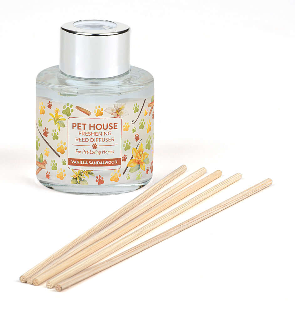 Vanilla Sandalwood Reed Diffuser with Sticks