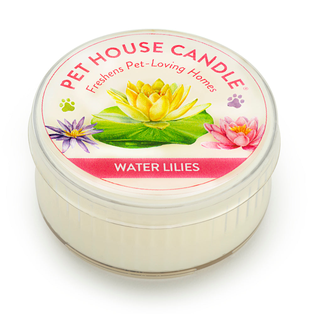 Water Lilies Mini Candle