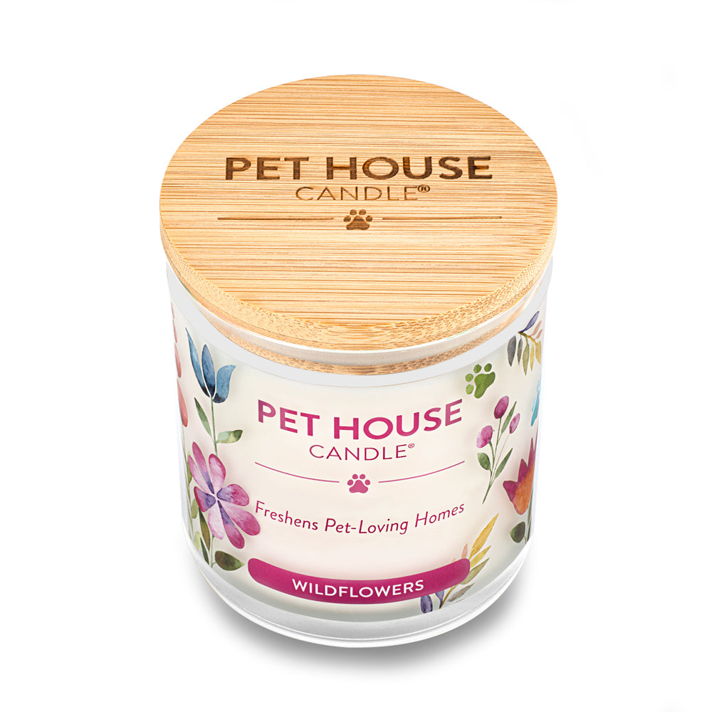 One Fur All Wildflowers Mini Candle