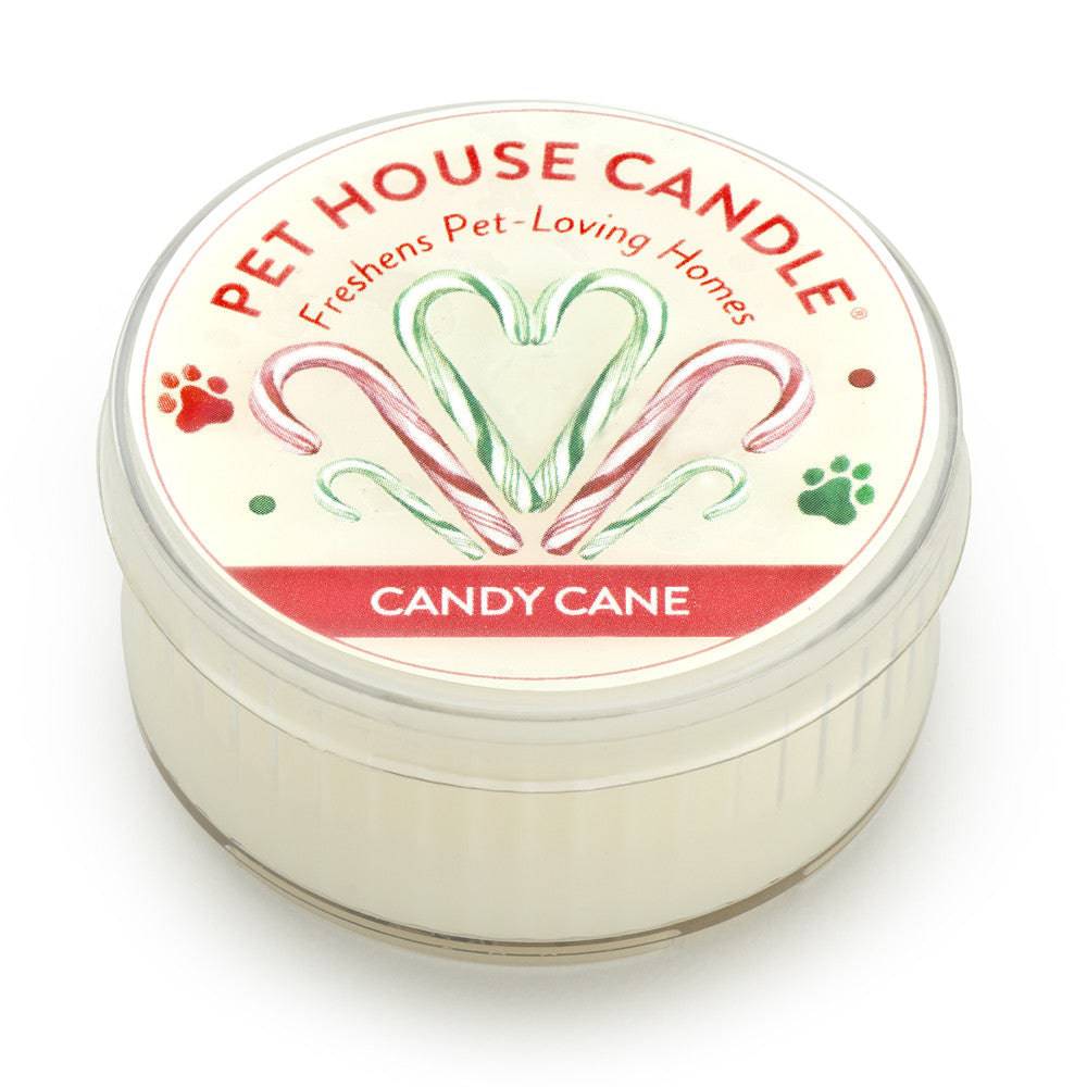 Candy Cane Mini Candle