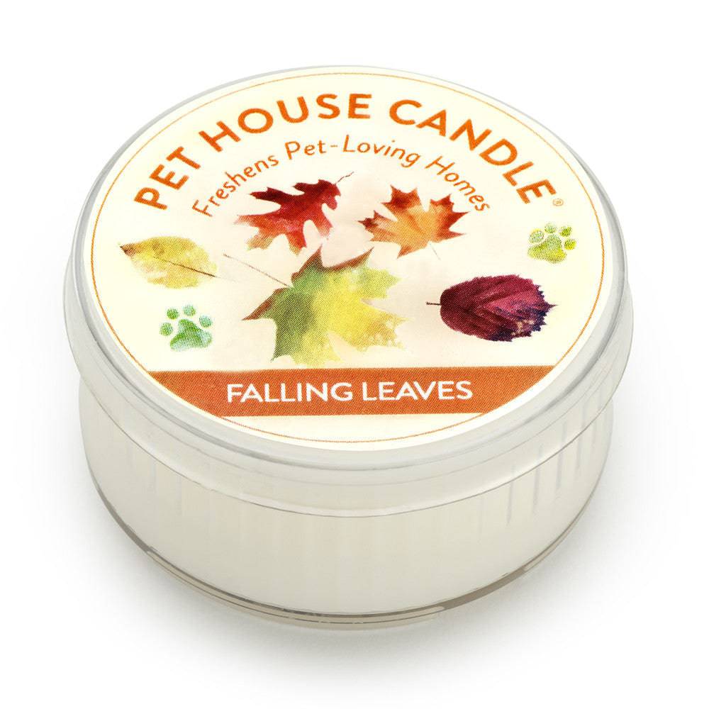 Falling Leaves Mini Candle