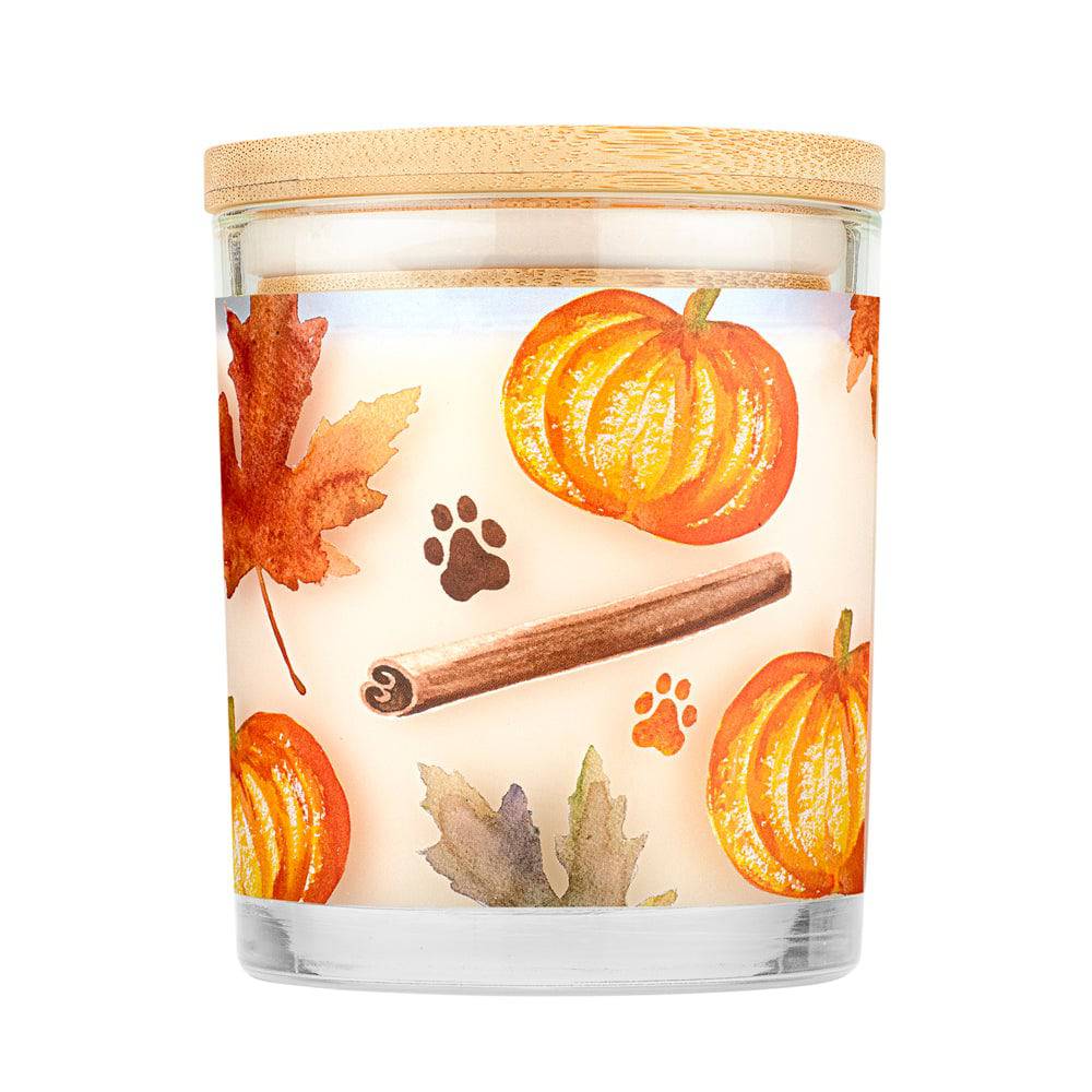 Pumpkin Spice Candle back