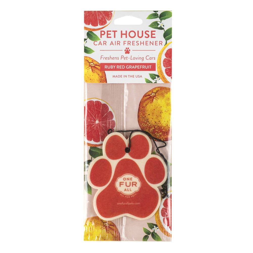 Ruby Red Grapefruit Car Air Freshener