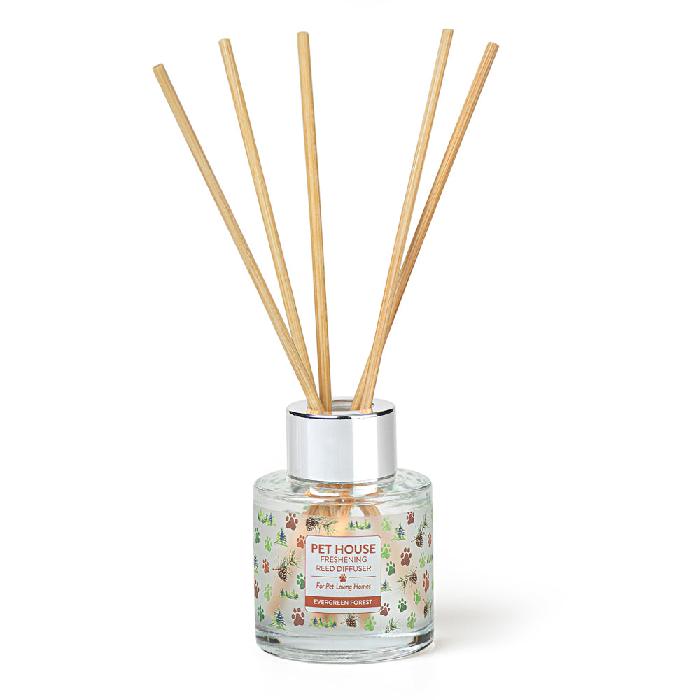 Evergreen Forest Pet House Reed Diffuser