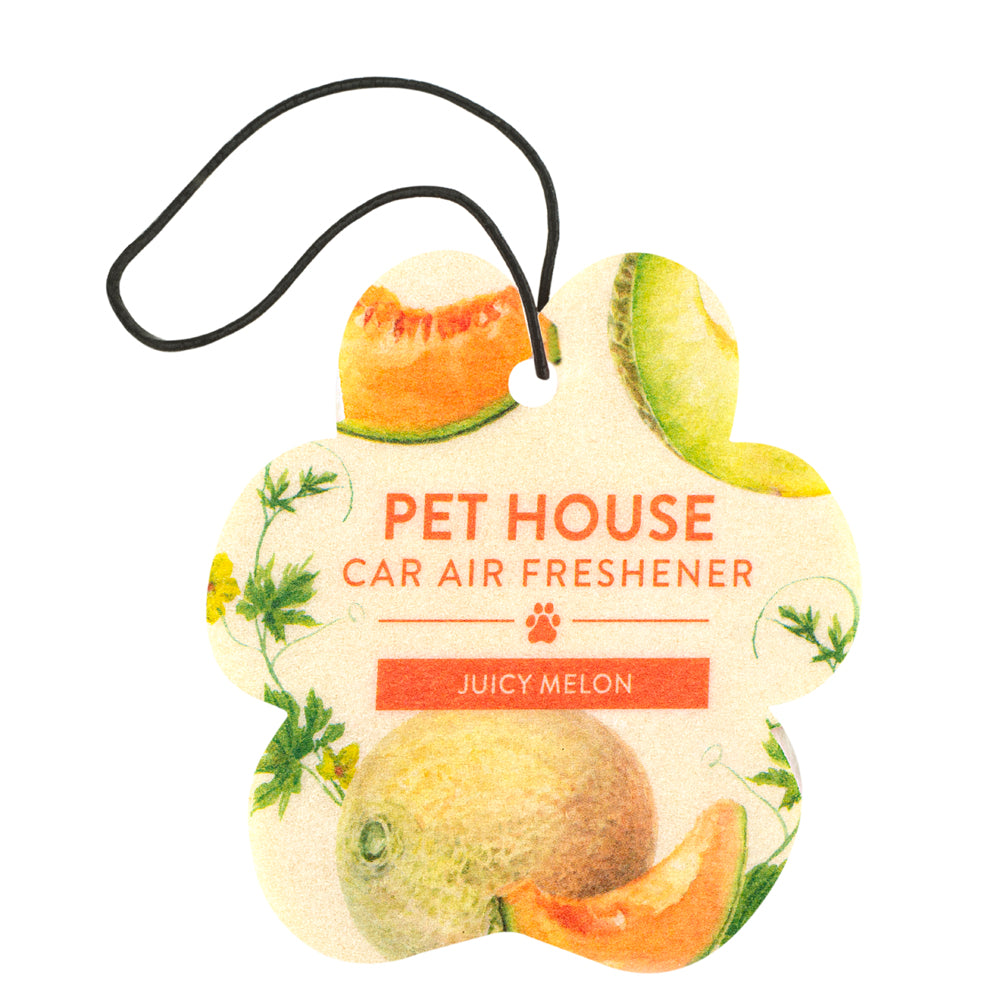 Pet House Juicy Melon Car Air Freshener back