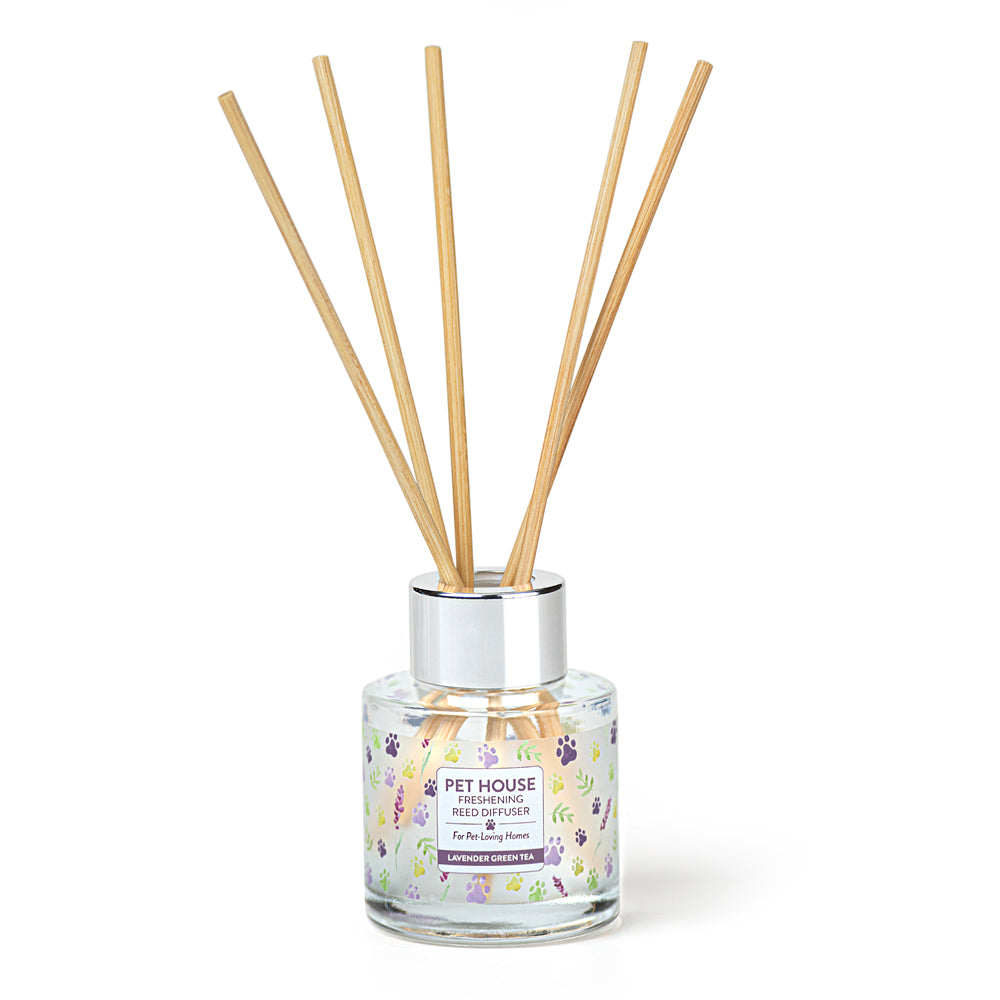 Lavender Green Tea Pet House Reed Diffuser